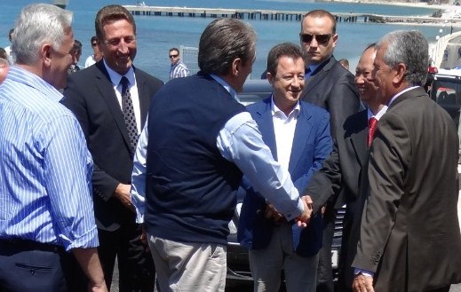 阿爾巴尼亞總理薩利.貝里沙與廖世明董事長